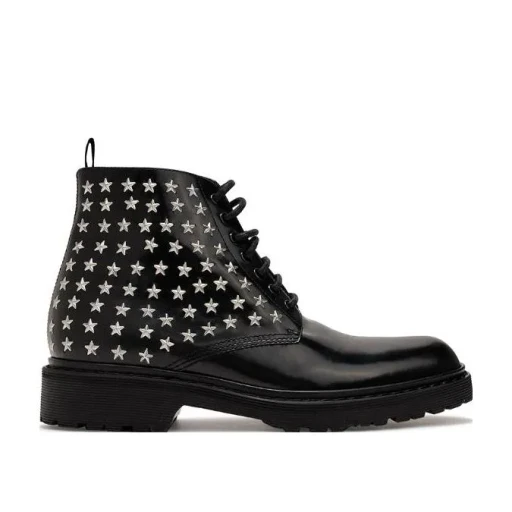 Black Lacing Ankle Boots
