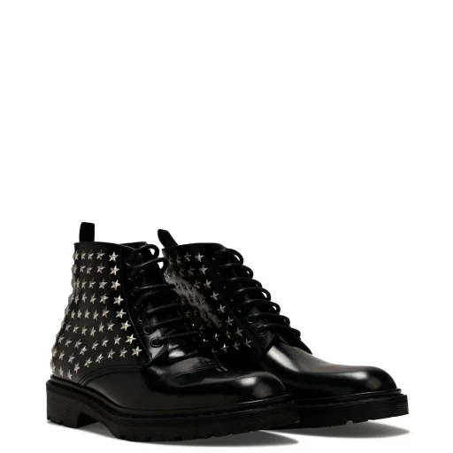 Black Lacing Ankle Boots