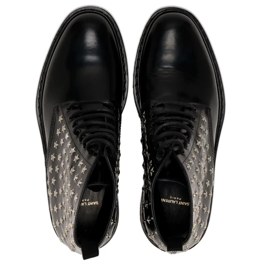 Black Lacing Ankle Boots
