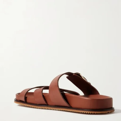 Round Toe Flat Sandals