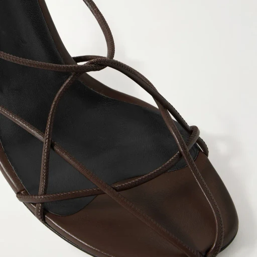 750Mm Loulou Strappy Leather Sandal