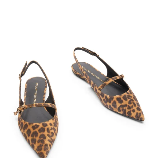 Pointed-Toe Flat Sandals
