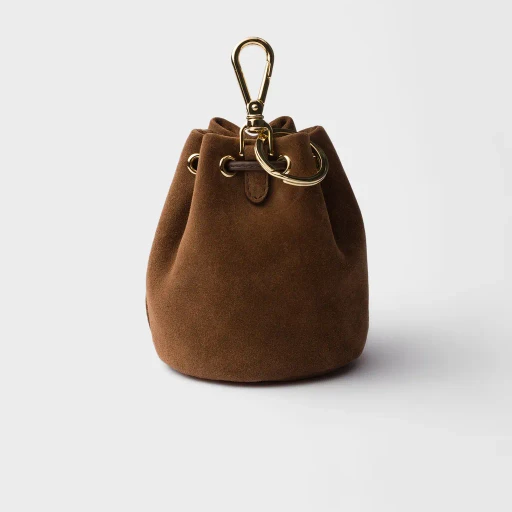 Mini Icon Suede Keychain Charm