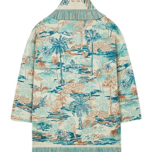 Lost In The Blue Fringed Cardigan