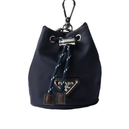 Prada Speedrock Re-Nylon Keychain Charm