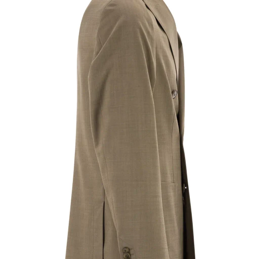 Boss Hugo Boss Double-Breasted Long-Sleeved Jacket