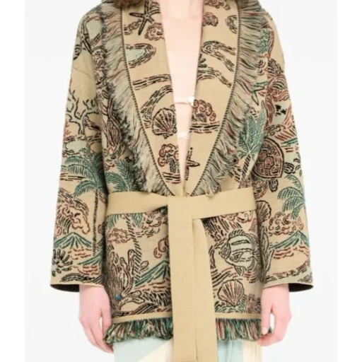 Alanui Belted Cardigan