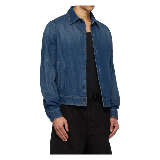 Lanvin Straight Hem Button-Up Overshirt