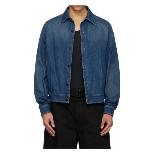 Lanvin Straight Hem Button-Up Overshirt
