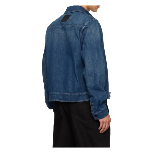 Lanvin Straight Hem Button-Up Overshirt