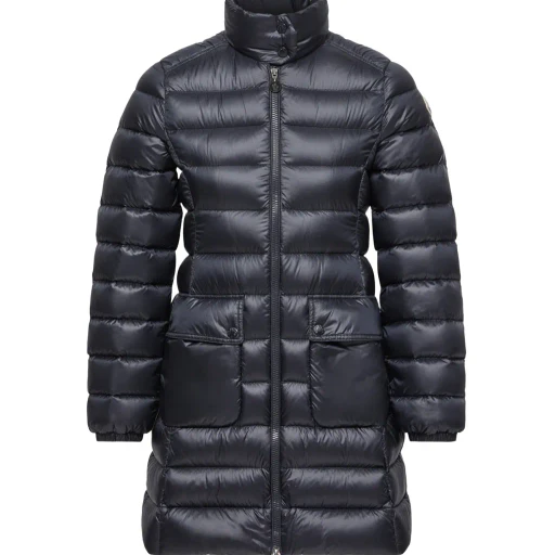 Moncler Genet Long Zip-Up Padded Jacket