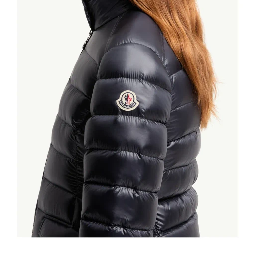 Moncler Genet Long Zip-Up Padded Jacket