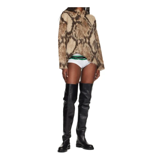 Round-Toe High Boots