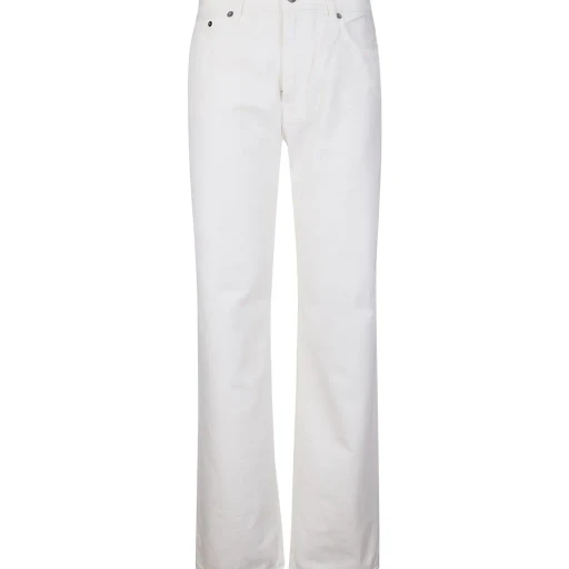 Haikure Logo Patch Wide-Leg Jeans