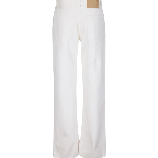 Haikure Logo Patch Wide-Leg Jeans