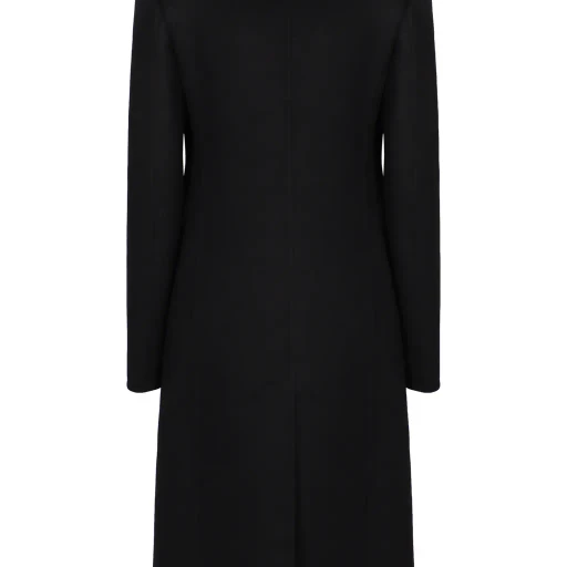 The Row Long Sleeved Single Breasted Coat