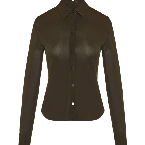 Button-Up Long-Sleeve Shirt