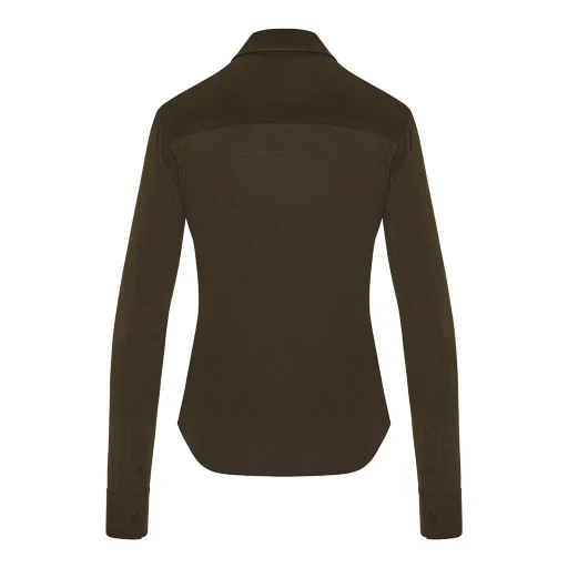 Button-Up Long-Sleeve Shirt