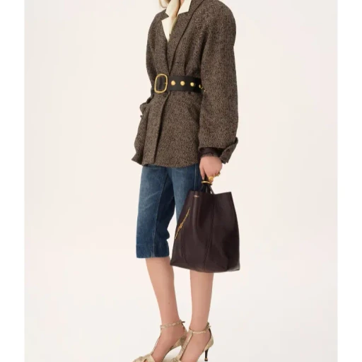 Chloé Spin Charm Detailed Tote Bag