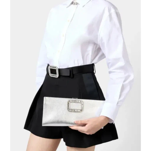 Roger Vivier Pilgrim Small Clutch Bag