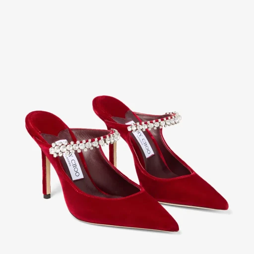 Pointed-Toe High-Heeled Sandals