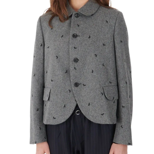 Long-Sleeved Casual Jacket