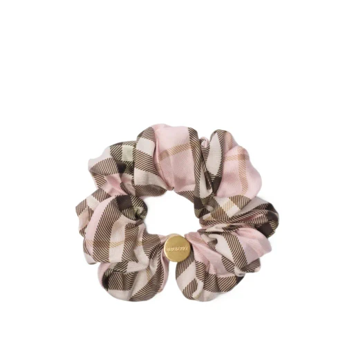 Burberry Checked Elasticated Scrunchie