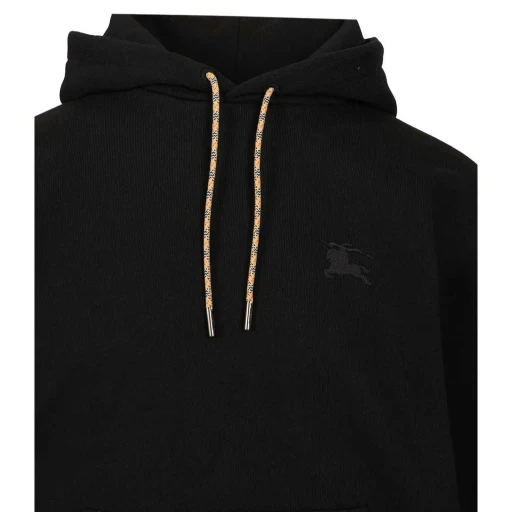 Burberry Checked Drawstring Hoodie