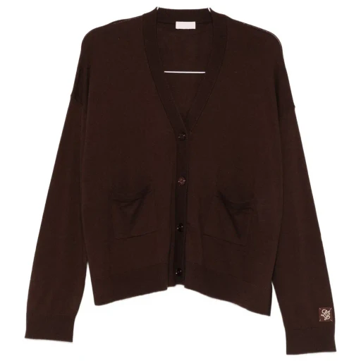 Patch-Pockets Cardigan
