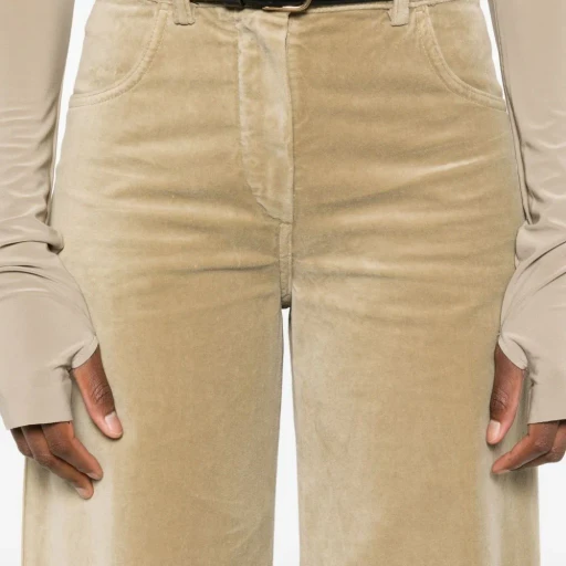 Wide-Leg Casual Pants