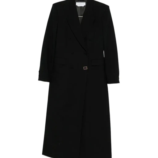 Wool Double-Breasted Coat