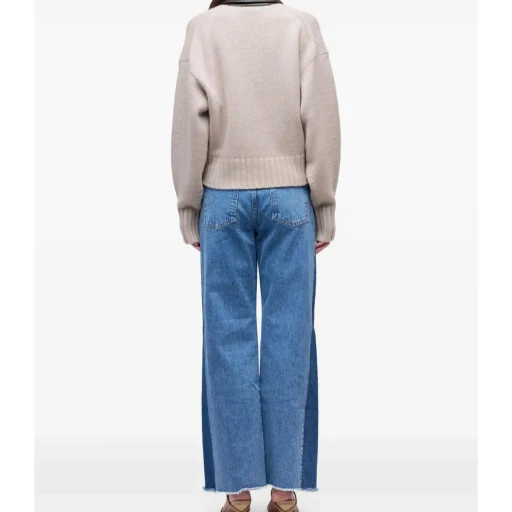 Simkhai High-Collar Wool Jacket