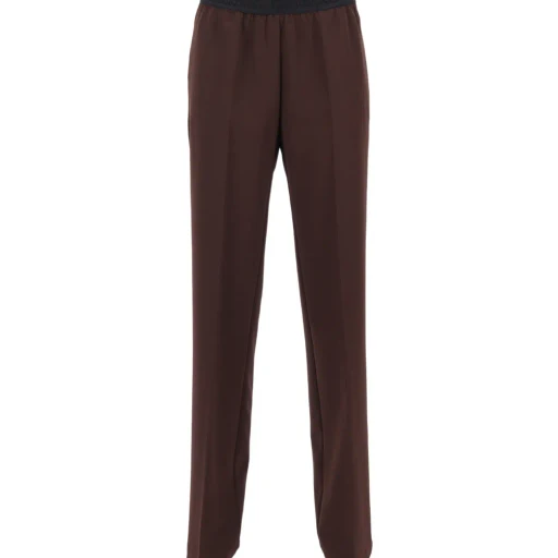 Elasticated-Waist Trousers
