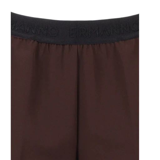 Elasticated-Waist Trousers
