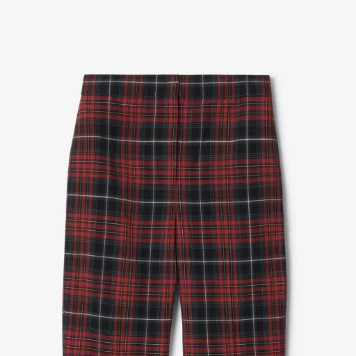 Checked Pants