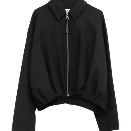 Loewe Zip-Up Draped Jacket