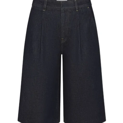 Frame Pleat Detailed Tailored Shorts