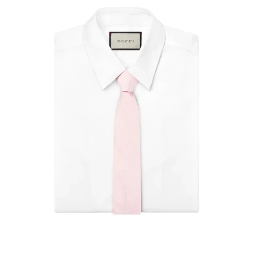 Gg Silk Jacquard Tie
