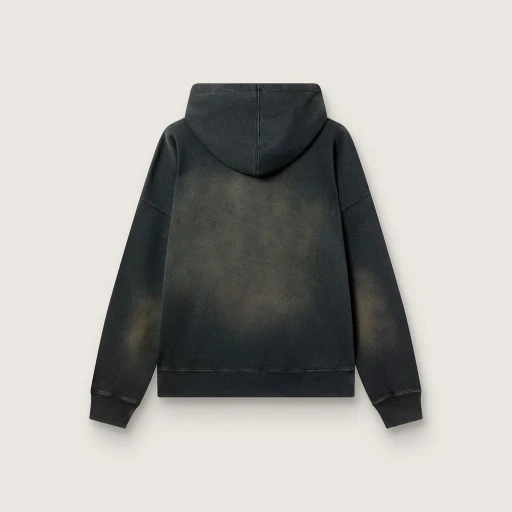 Golden Goose Deluxe Brand Bleached Effect Drawstring Hoodie