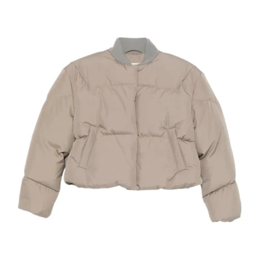 Long-Sleeved Down Jacket