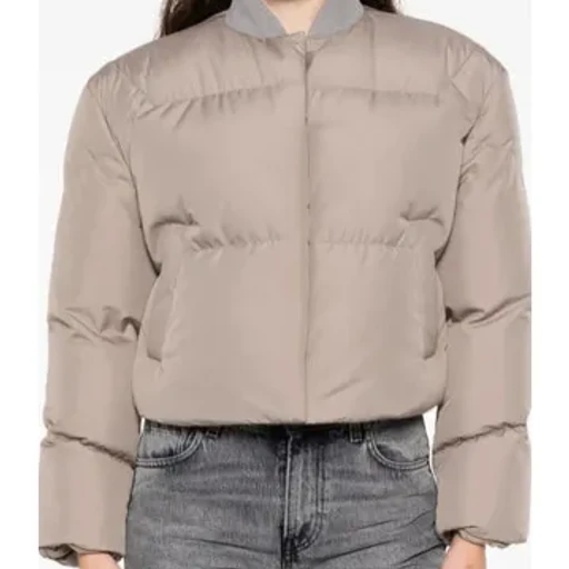 Long-Sleeved Down Jacket