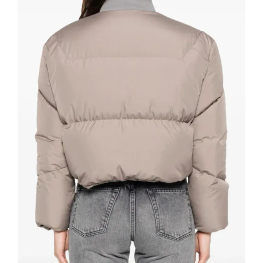 Long-Sleeved Down Jacket