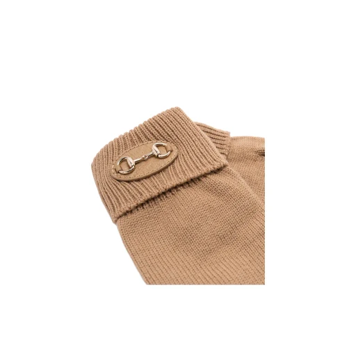 Gucci Horsebit Knit Gloves