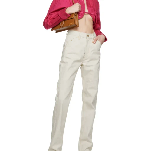 Jacquemus Machou Cropped Long-Sleeved Top