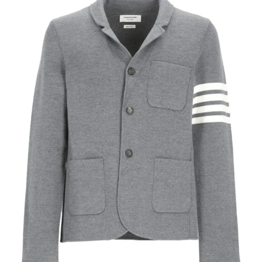 Thom Browne 4-Bar Knitted Blazer