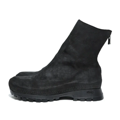 Back Zipper Ankle Boots