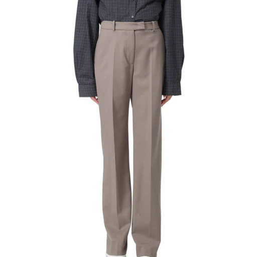 Casual Pants With Belt Loops