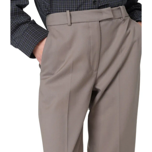 Casual Pants With Belt Loops