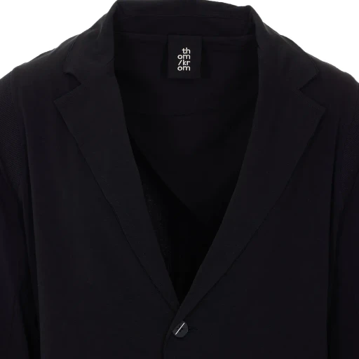 Thom Krom Single-Breasted Knit Blazer