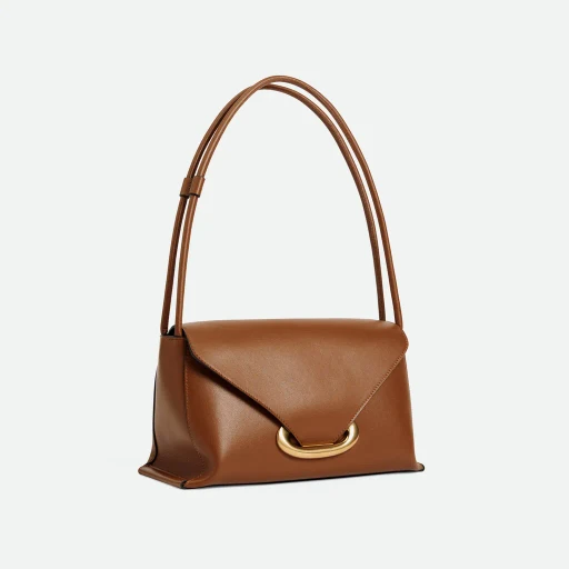 Gold-Tone Hardware Shoulder Bag